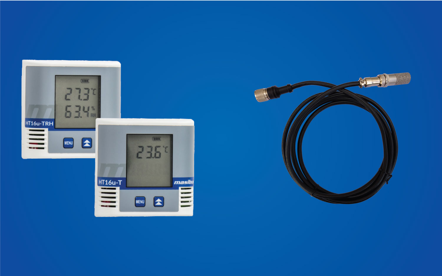 Digital Clean Room Temperature Humidity Monitor, Model Name/Number: Trh